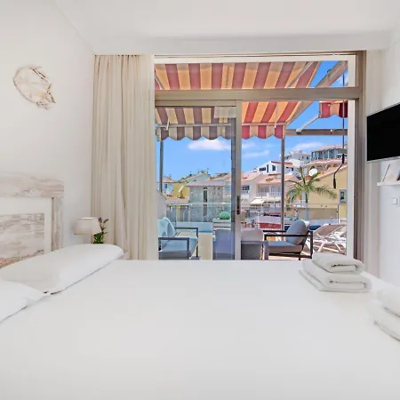 Cozy 2br Retreat With Big Terrace, Peaceful Minutes Away From The * Arguineguin